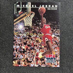 1992 Skybox USA Basketball #38 Michael Jordan Chicago Bulls